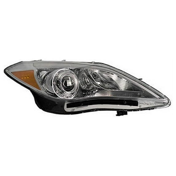Right Passenger Side Halogen Headlight Assembly - Compatible with 2012 - 2017 Hyundai Azera 2013 2014 2015 2016