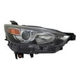 thumbnail image 1 of Right Passenger Side Halogen Headlight Assembly - Compatible with 2016 - 2020 Mazda CX-3 2017 2018 2019, 1 of 2