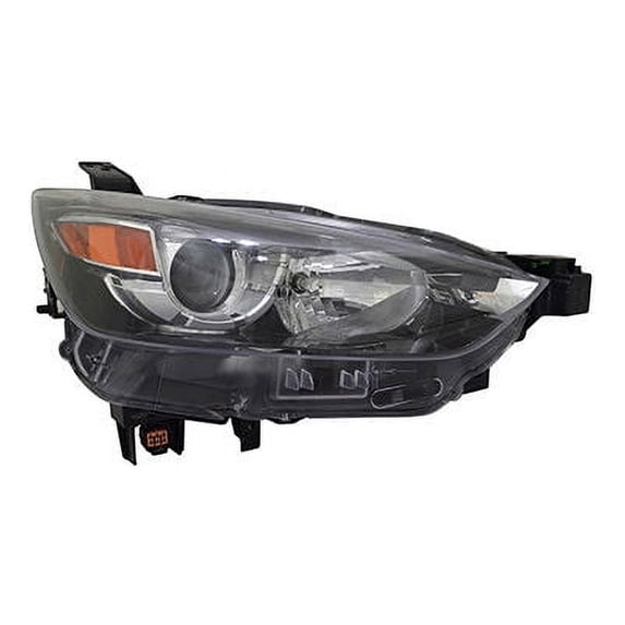 Right Passenger Side Halogen Headlight Assembly - Compatible with 2016 - 2020 Mazda CX-3 2017 2018 2019