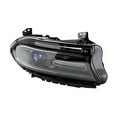 thumbnail image 1 of Right Passenger Side Halogen Headlight Assembly - with Daytime Running Lamp - without Logo - Compatible with 2016 - 2019 Dodge Charger 2017 2018, 1 of 2