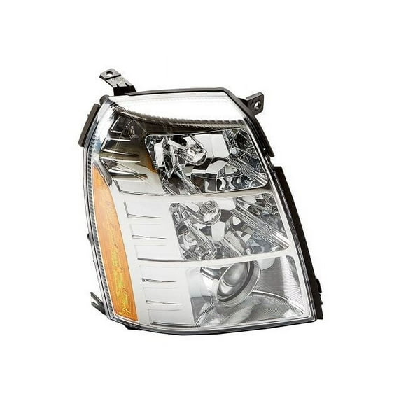 Right Passenger Side Headlight Assembly - 2nd Design - with Ballast - Compatible with 2009 - 2014 Cadillac Escalade 2010 2011 2012 2013