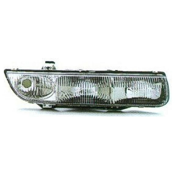 Right Passenger Side Headlight Assembly - Compatible with 1996 - 1999 Saturn SL1 1997 1998