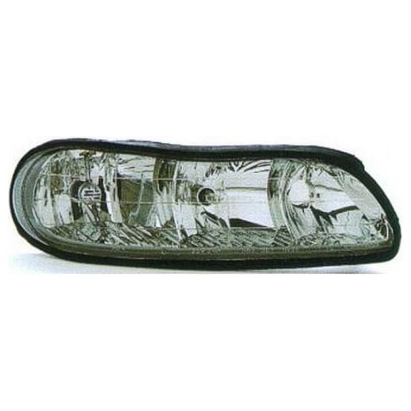 Right Passenger Side Headlight Assembly - Compatible with 1997 - 1999 Oldsmobile Cutlass 1998