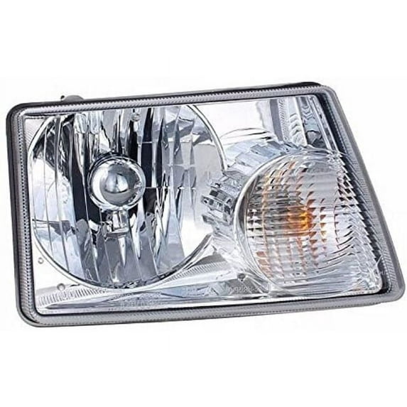 Right Passenger Side Headlight Assembly - Compatible with 2001 - 2011 Ford Ranger 4WD RWD 2002 2003 2004 2005 2006 2007 2008 2009 2010
