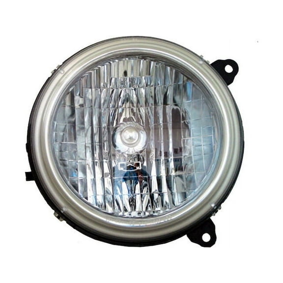 Right Passenger Side Headlight Assembly - Compatible with 2002 - 2003 Jeep Liberty