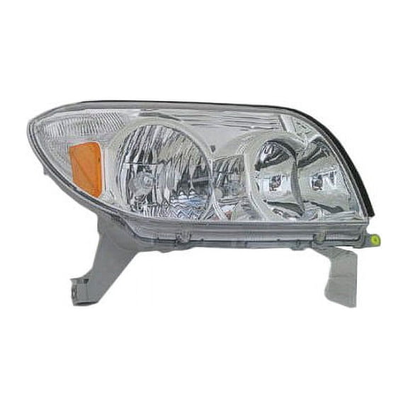 Right Passenger Side Headlight Assembly - Compatible with 2003 - 2005 Toyota 4Runner 2004