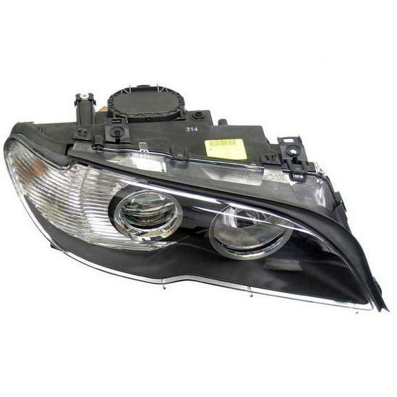 Right Passenger Side Headlight Assembly - Compatible with 2003 - 2006 BMW 330Ci (Fits From 03/2003) 2004 2005