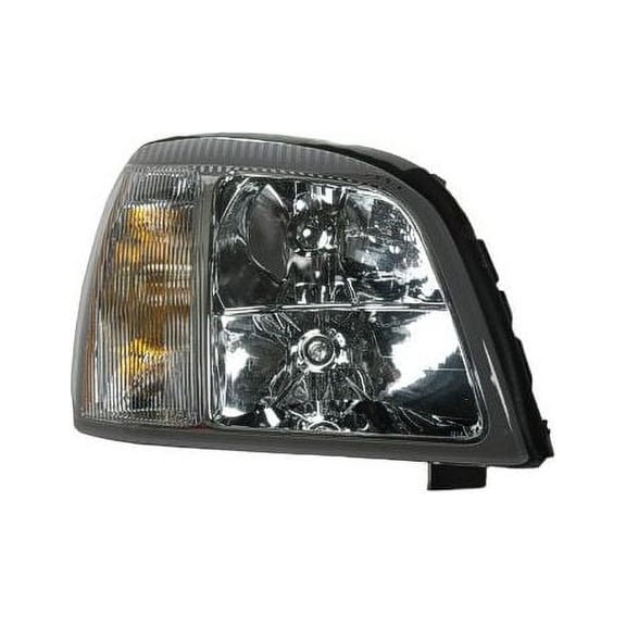 Right Passenger Side Headlight Assembly - Compatible with 2004 - 2005 Cadillac DeVille