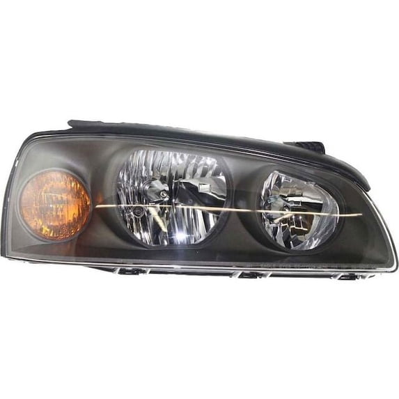 Right Passenger Side Headlight Assembly - Compatible with 2004 - 2006 Hyundai Elantra 2005