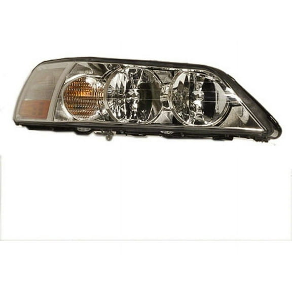 Right Passenger Side Headlight Assembly - Compatible with 2005 - 2011 Lincoln Town Car 2006 2007 2008 2009 2010