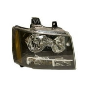 Right Passenger Side Headlight Assembly - Compatible with 2007 - 2014 Chevy Tahoe 2008 2009 2010 2011 2012 2013