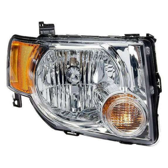 Right Passenger Side Headlight Assembly - Compatible with 2008 - 2012 Ford Escape 2009 2010 2011