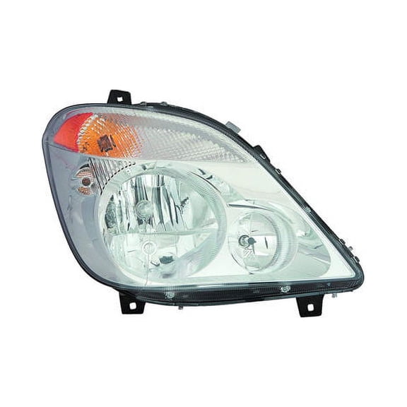 Right Passenger Side Headlight Assembly - Compatible with 2010 - 2013 Mercedes-Benz Sprinter 3500 2011 2012