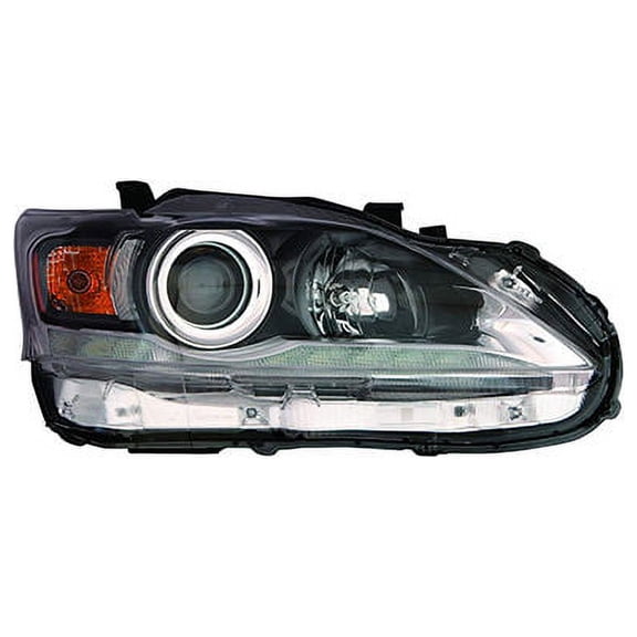 Right Passenger Side Headlight Assembly - Compatible with 2011 - 2016 CT200h 2012 2013 2014 2015