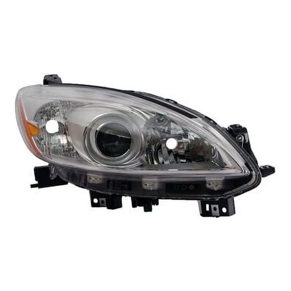 Right Passenger Side Headlight Assembly - Compatible with 2012 - 2015 Mazda 5 2013 2014