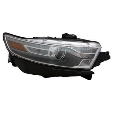 Passenger Side Halogen Projector Headlight For 2013-2014 Ford Taurus – Gray Trim