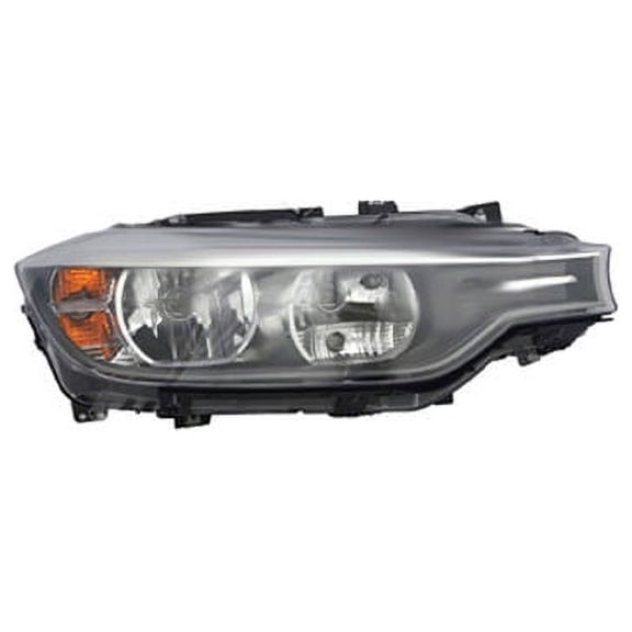 Right Passenger Side Headlight Assembly - Compatible with 2013 - 2015 BMW 320i xDrive 2014