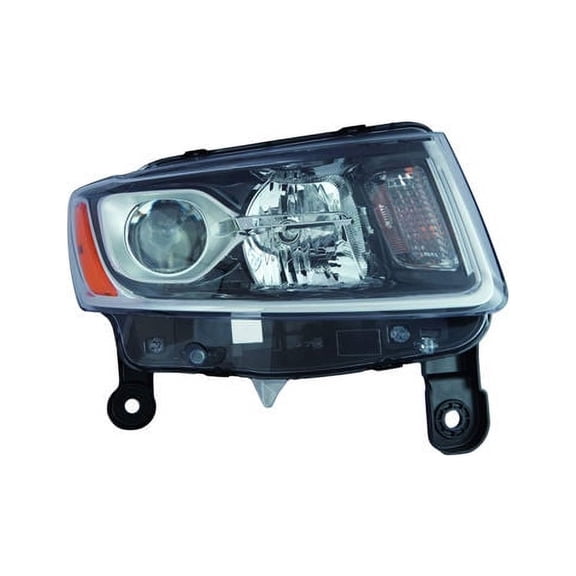 Right Passenger Side Headlight Assembly - Compatible with 2014 - 2016 Jeep Grand Cherokee 2015