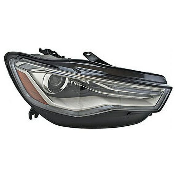 Right Passenger Side Headlight Assembly - Compatible with 2016 - 2018 Audi A6 2017