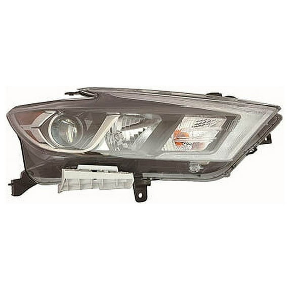 Right Passenger Side Headlight Assembly - Compatible with 2016 - 2018 Nissan Maxima 2017