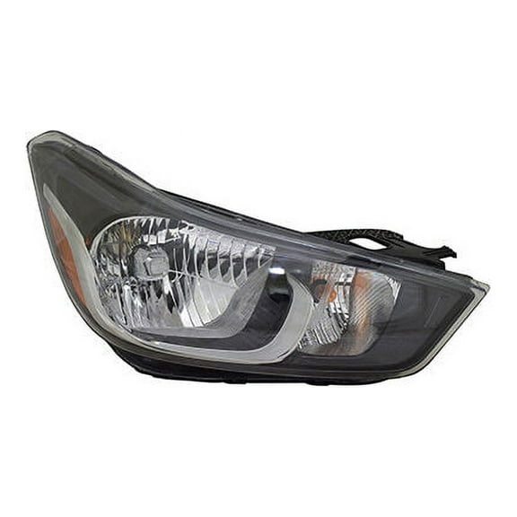 Right Passenger Side Headlight Assembly - Compatible with 2016 - 2022 Chevy Spark 2017 2018 2019 2020 2021