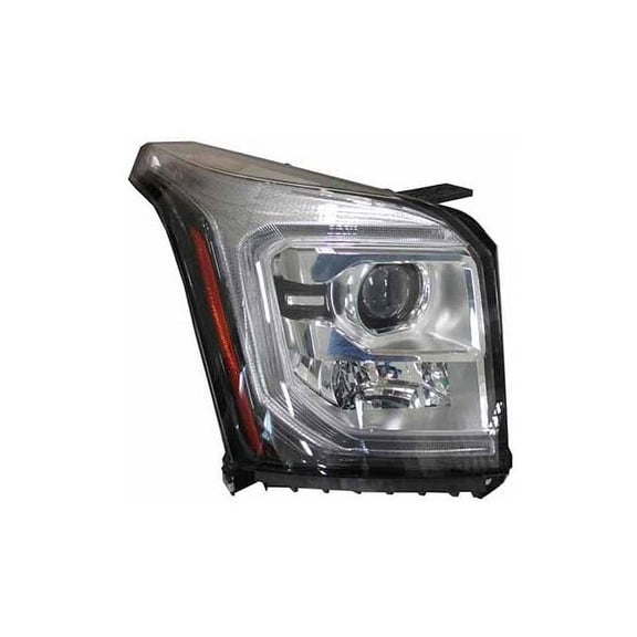Right Passenger Side Headlight Assembly - Compatible with 2017 - 2020 GMC Yukon XL 2018 2019
