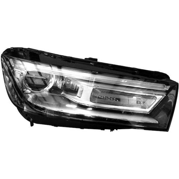 Right Passenger Side Headlight Assembly - Compatible with 2018 - 2020 Audi Q5 2019
