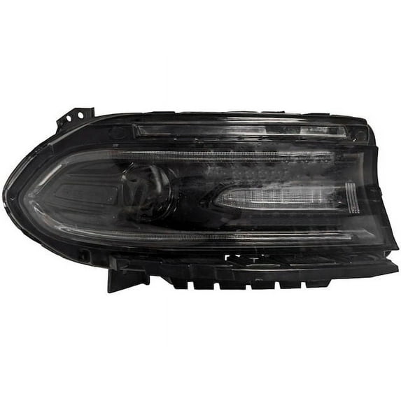 Right Passenger Side Headlight Assembly - Compatible with 2018 - 2021 Dodge Charger 2019 2020