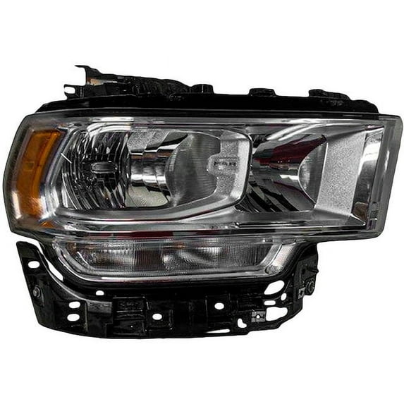 Right Passenger Side Headlight Assembly - Compatible with 2019 - 2023 Ram 5500 2020 2021 2022