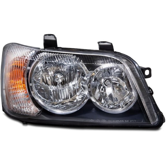 Right Passenger Side Headlight Assembly - without Bulbs - Compatible with 2001 - 2003 Toyota Highlander 2002