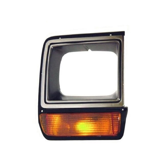 Right Passenger Side Headlight Door - Compatible with 1986 - 1990 Dodge D250 1987 1988 1989