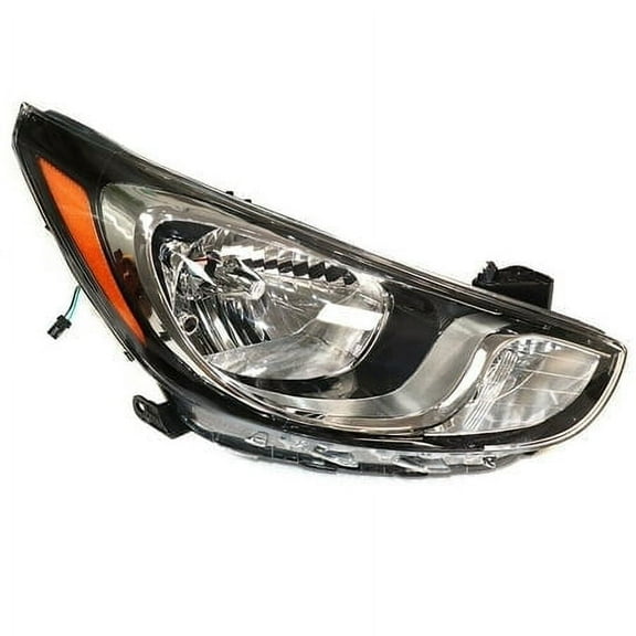 Right Passenger Side Headlight Halogen Head Lamp Assembly For Hyundai Accent 2012-2013 2014
