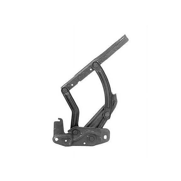 Right Passenger Side Hood Hinge - Compatible with 1965 - 1967 Chevy Impala 1966