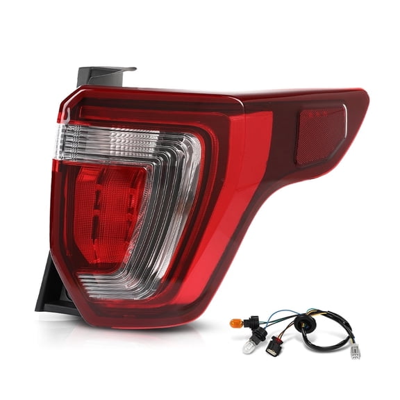 Right Passenger Side LED Tail Light Rear Brake Lamps Right w/ bulb Fit For 2016-2019 Ford Explorer