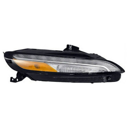 Right Passenger Side LED Turn Signal Light Assembly - Compatible with 2014 - 2018 Jeep Cherokee 2015 2016 2017