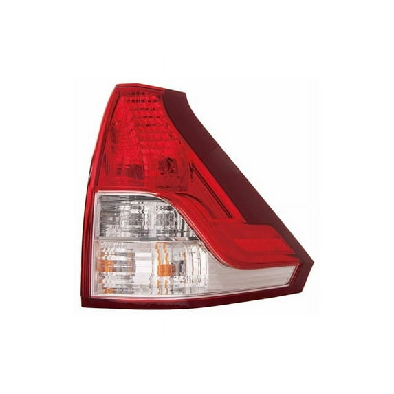 Right Passenger Side Lower Tail Light Assembly - Compatible with 2012 - 2014 Honda CRV 2013