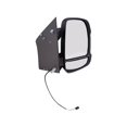 thumbnail image 1 of Right Passenger Side Manual Mirror - Black, Non-Extending, Manual Folding, with Turn Signal, without Heat and Temperature Sensor - Compatible with 2014 - 2019 Ram ProMaster 3500 Base FWD 2015, 1 of 2