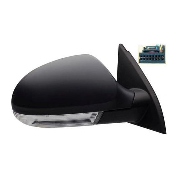 Right Passenger Side Mirror - Compatible with 2006 - 2010 Volkswagen Passat 2007 2008 2009