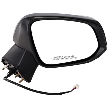 Evan-Fischer Passenger Side Mirror For Toyota RAV4 2019-2021 – Power Adjust, Manual Fold, Textured Black