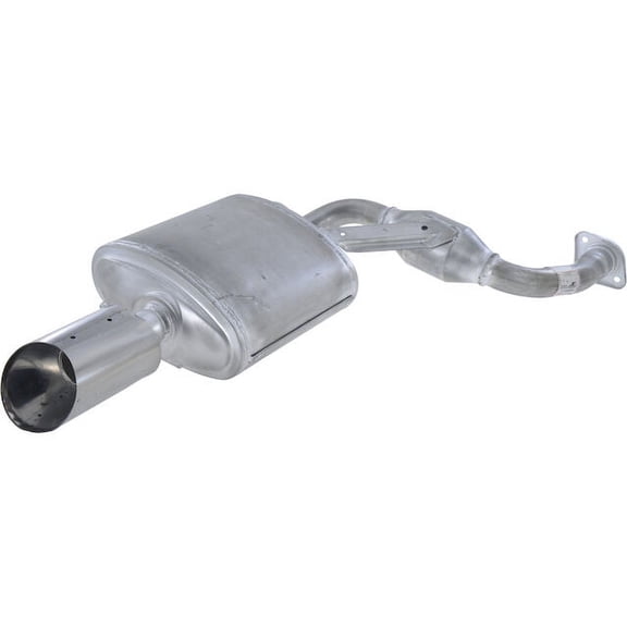 Right Passenger Side Muffler - Compatible with 2009 - 2010 Nissan Maxima 3.5L V6 (Up To 11/2009)