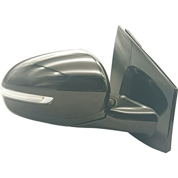Right (Passenger Side) Power Door Mirror - Heated, with Turn Signal, Power Folding, with Blind Spot Detection - Compatible with 2017 - 2022 Kia Sportage 2018 2019 2020 2021