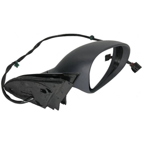 Right Passenger Side Power Mirror - Paint to Match - with Heated Glass, Turn Signal, and Puddle Light - Compatible with 2005 - 2010 Volkswagen Jetta 2006 2007 2008 2009