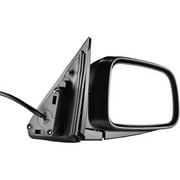 Right Passenger Side Power Mirror, Textured Black, Manual Foldaway - Compatible with 2002 - 2006 Honda CRV 2003 2004 2005