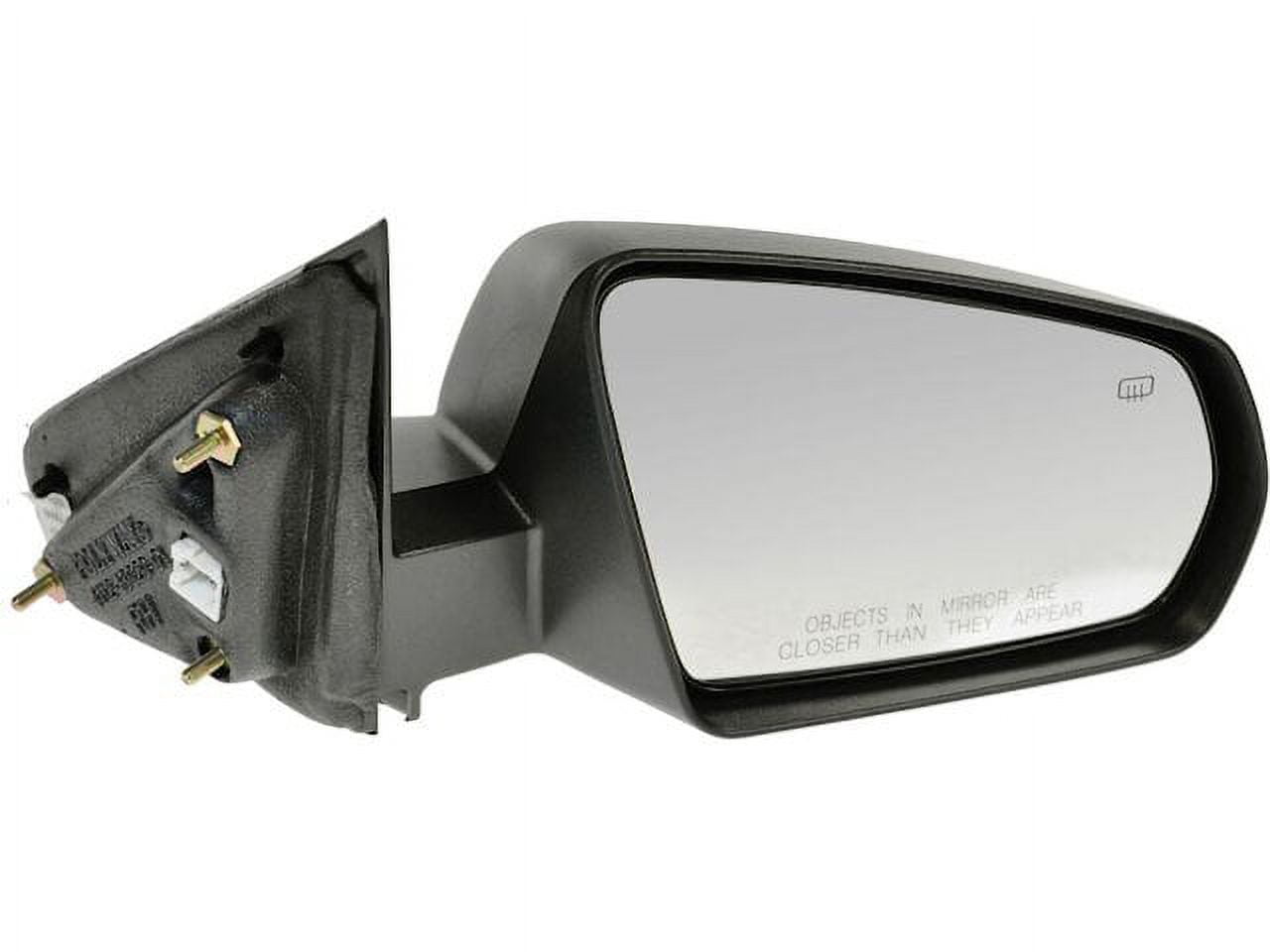 Right Passenger Side Power Mirror Textured Black Non Folding with