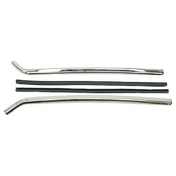 Right Passenger Side Quarter Window Frame - Compatible with 1967 - 1969 Chevy Camaro 1968