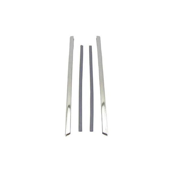 Right Passenger Side Quarter Window Frame - Compatible with 1969 - 1972 Chevy Impala 1970 1971