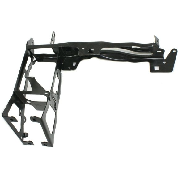 Right Passenger Side Radiator Support - Black Finish