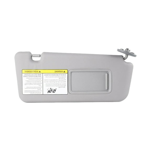 Right Passenger Side Sun Visor For Car With Makeup Mirror For Toyota RAV4 2004-2005, Replacement OEM 74310-42451-light Grey