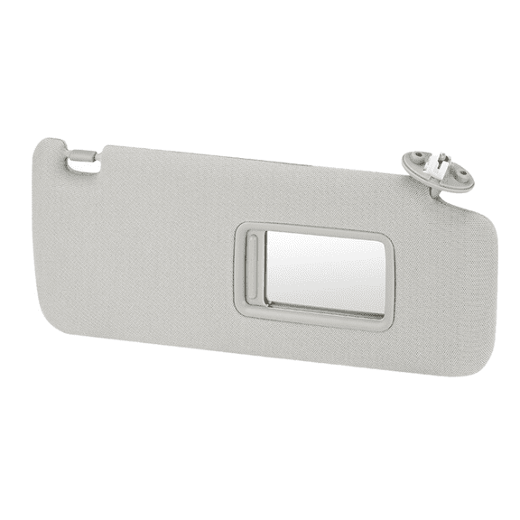 Right Passenger Side Sun Visor For Toyota 4Runner 2010-2023 With Mirror, Replacement OEM 74320-35A91-B1 -Right-grey