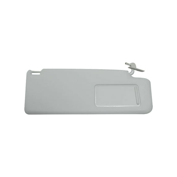 Right Passenger Side Sun Visor With Makeup Mirror For Volkswagen Tiguan 2010 2011 2012 2013 2014 2015 2016 Interior Car Accessories Parts, Replacement Number 5N0-857-551-P-2F4-light Grey